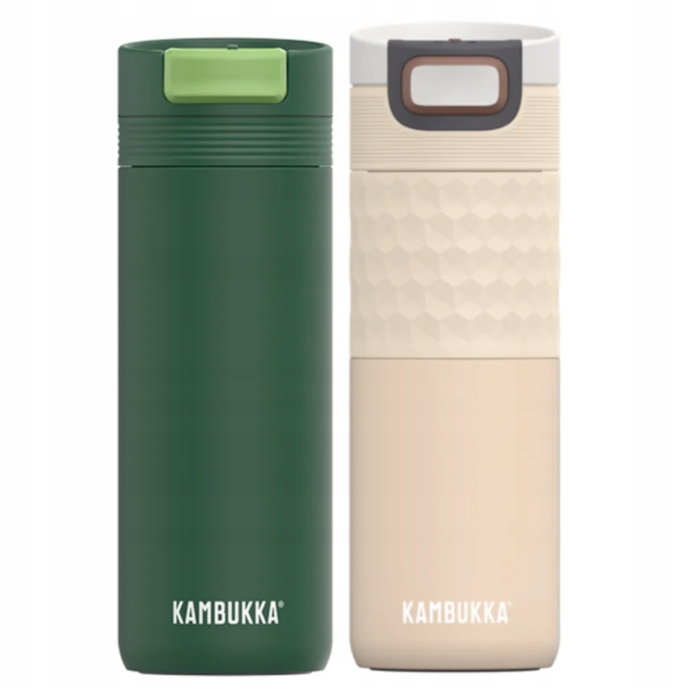 Termohrnek sada 2 x 500 ml na kávu a čaj, Kambukka Pistachio Latte
