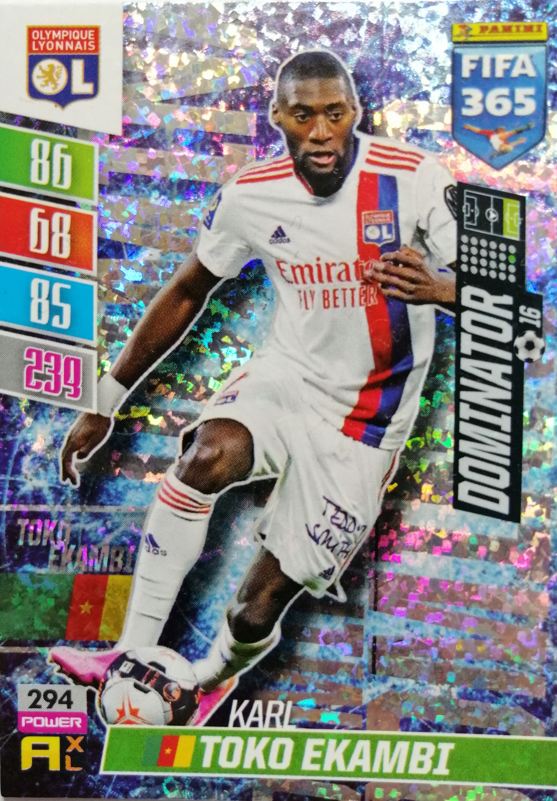 Fifa 365 2022 Power Dominator 294 Karl Toko Ekambi