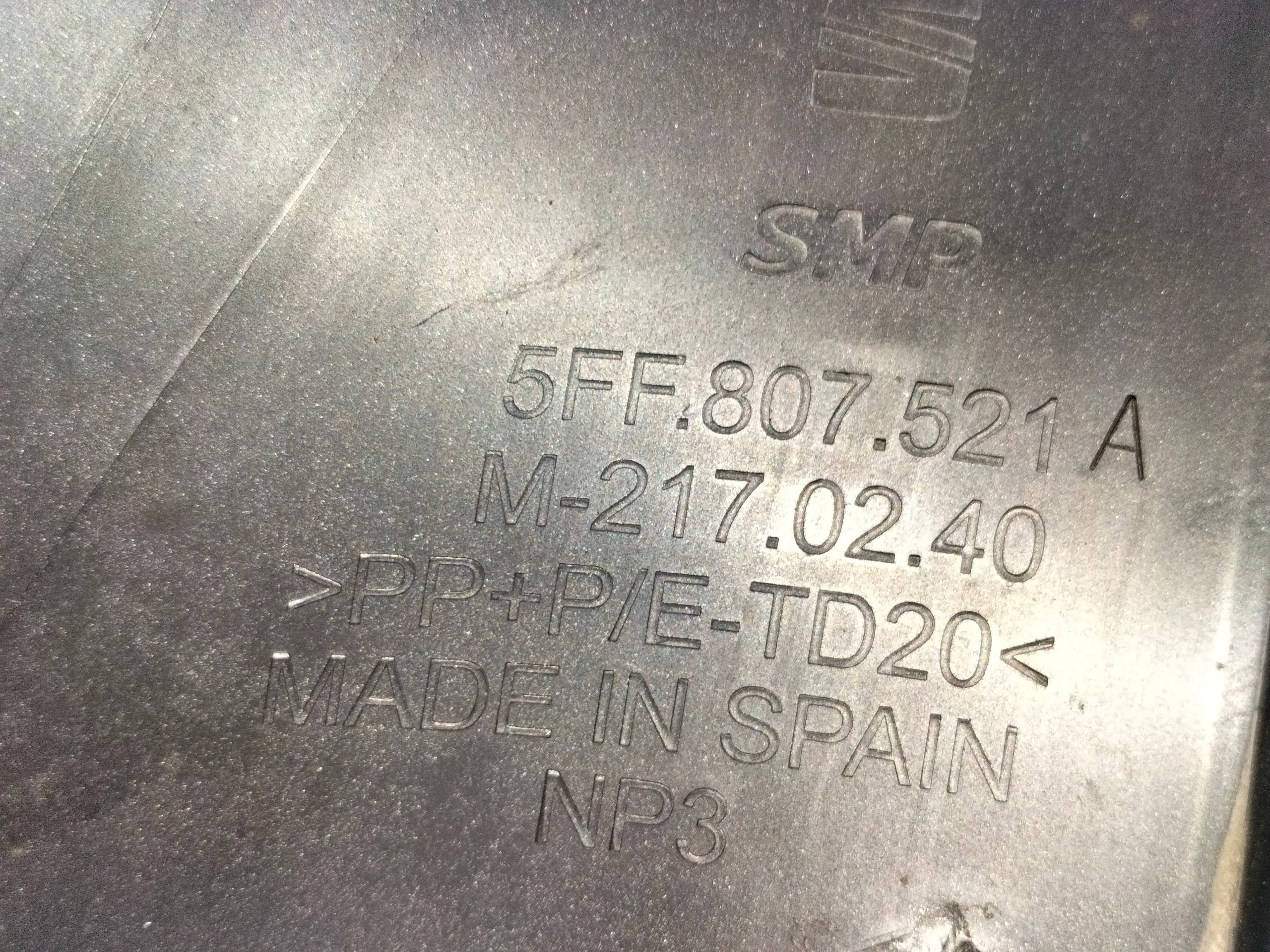 bumper rear rear part CUPRA FORMENTOR 20