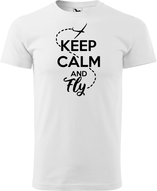 

Koszulka Pilota Szybowca Szybowiec Keep Calm Fly