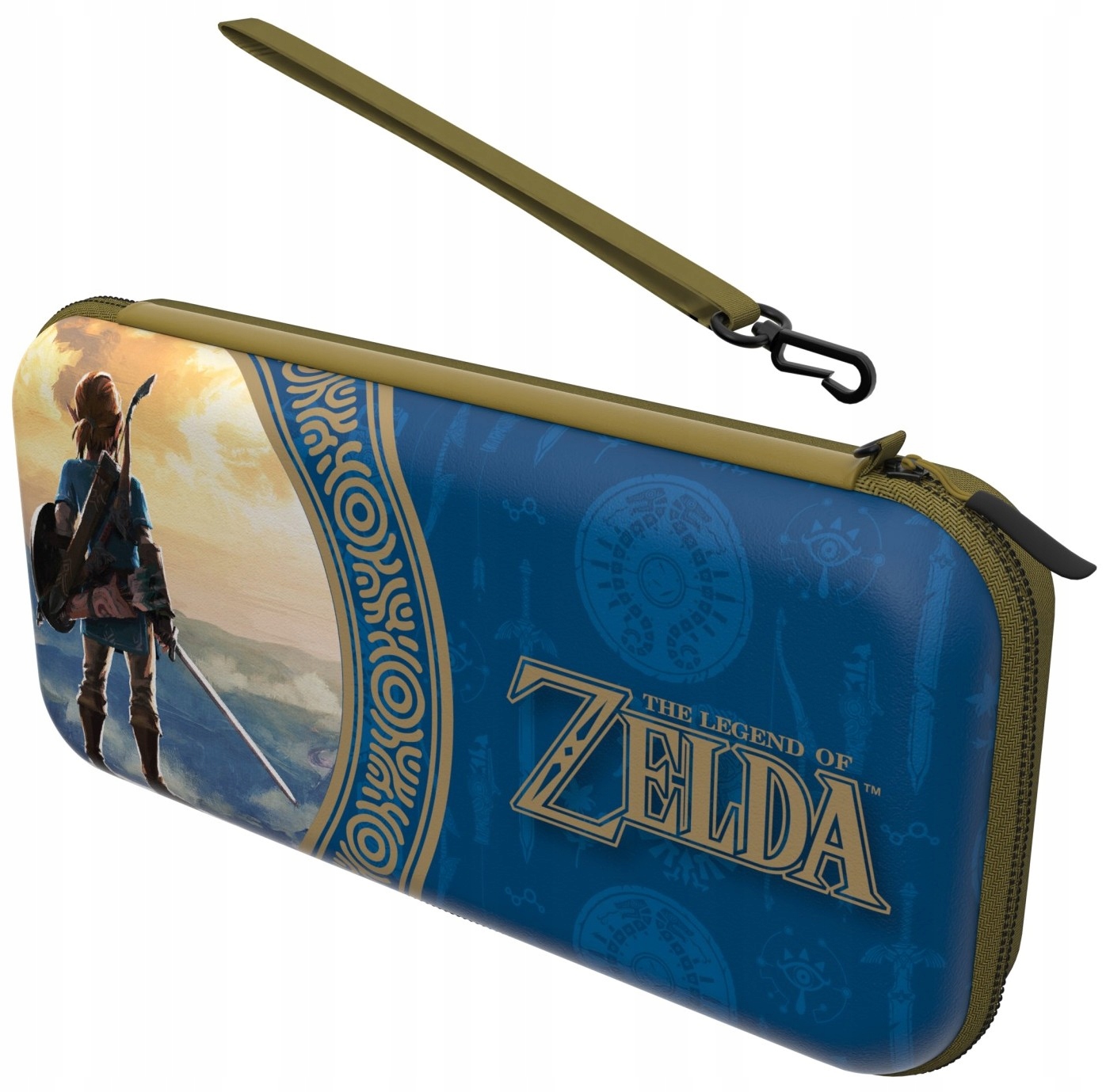 Pdp Switch Etui Slim Travel Zelda Hyrule Blue