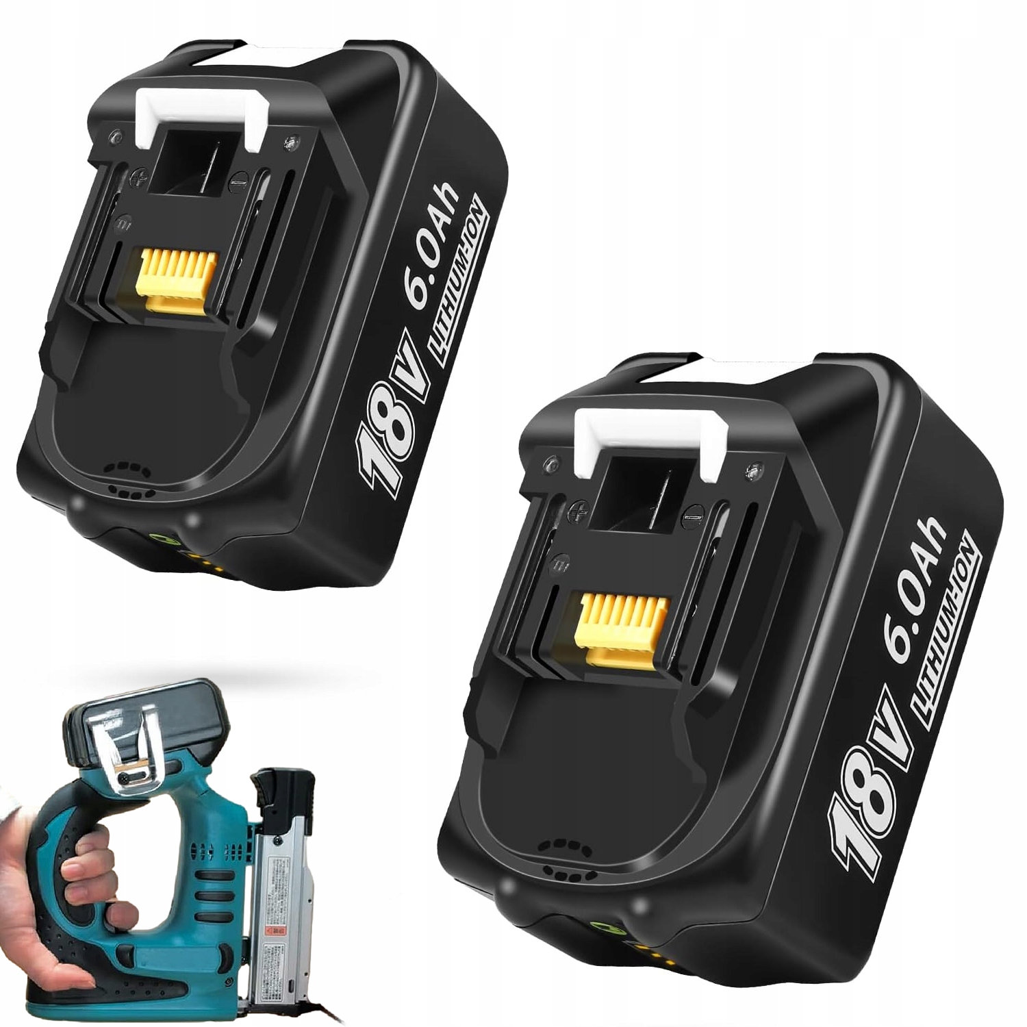 Akumulátorová Baterie Li-ion 18V 8000 Mah – Kompatibilní S BL1860B, BL1850, BL1840B