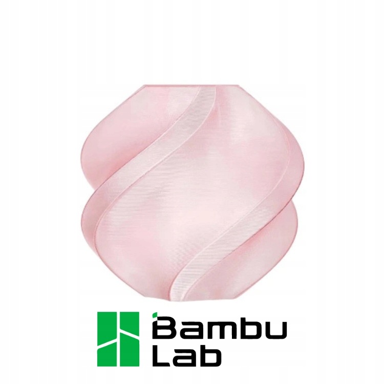 Filament Bambu Lab PETG Translucent 1,75mm 1kg - Refill - Pink