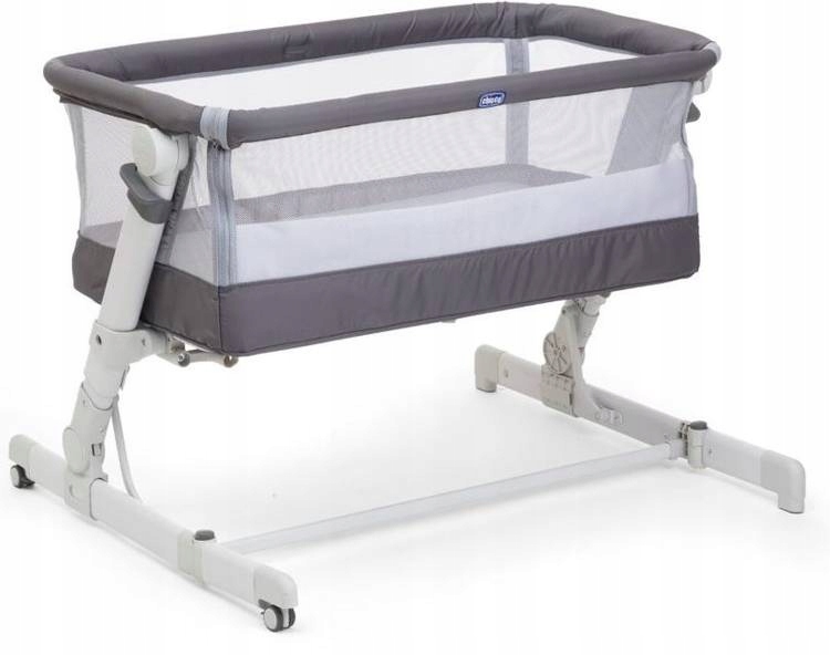 Łóżeczko Dostawne Chicco NEXT2ME Pop Up Grey Mist Atmospher