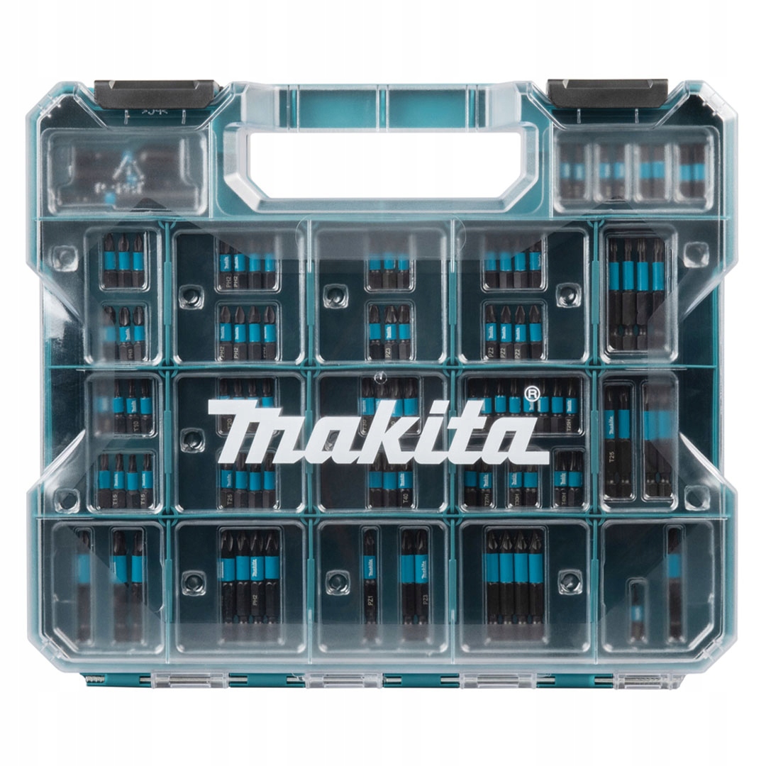 Sada úderových bitů Makita E-24826 Impact Black 100 Ks kufr