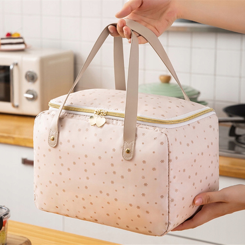 MAŁA TORBA TERMICZNA NA JEDZENIE LUNCH Przenośny Rodzaj torba termiczna