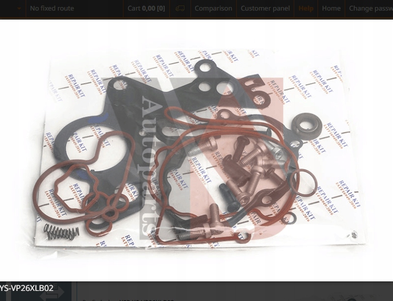 ZESTAW NAPRAWCZY POMPY VACUM