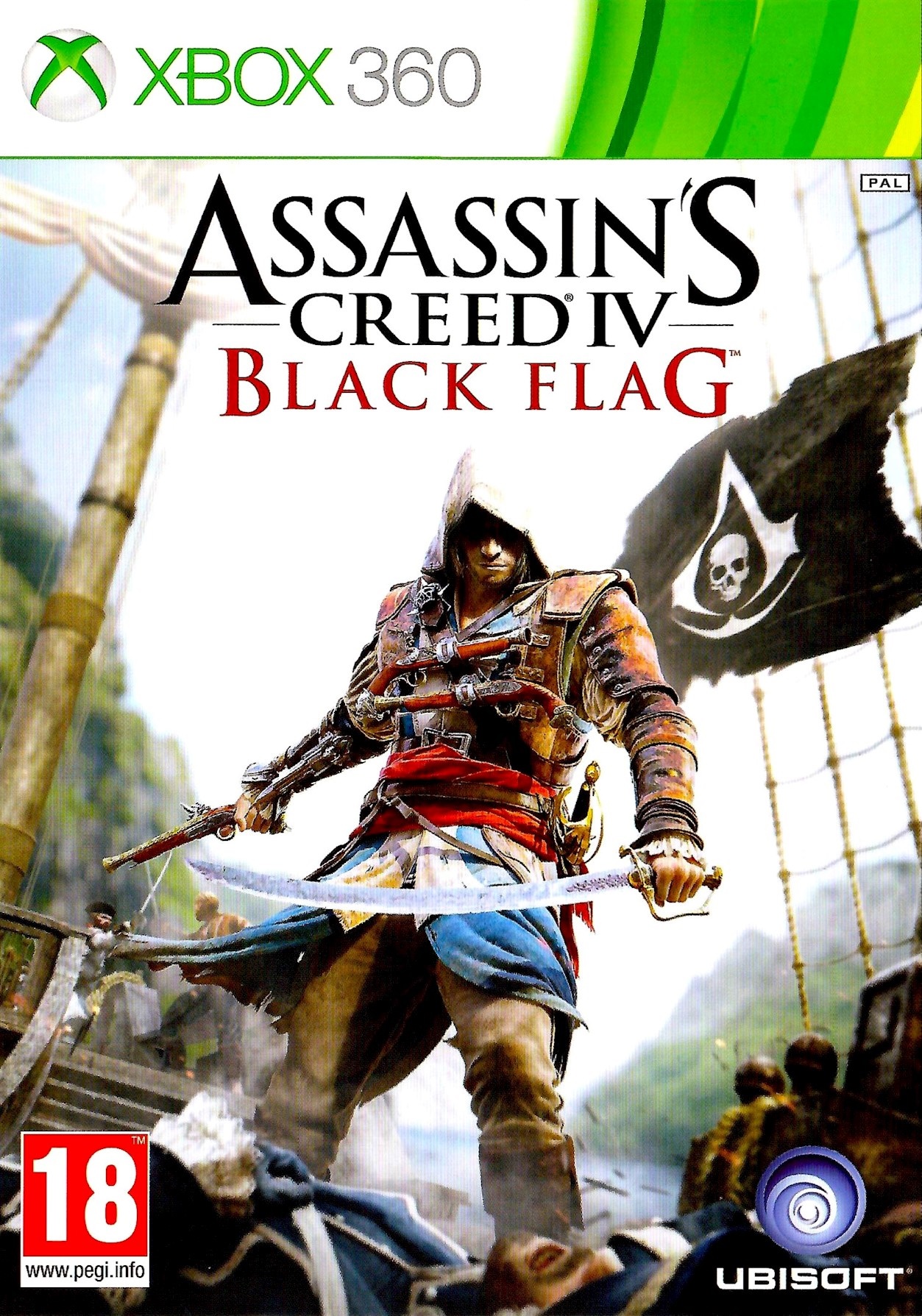 gra akcji na XBOX 360 ASSASSIN'S CREED IV BLACK FLAG AC4 jesteś PIRATEM Tryb gry multiplayer singleplayer