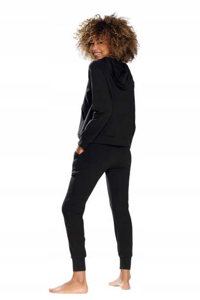 

Dkaren Komplet dresowy Seattle Czarny Czarny M