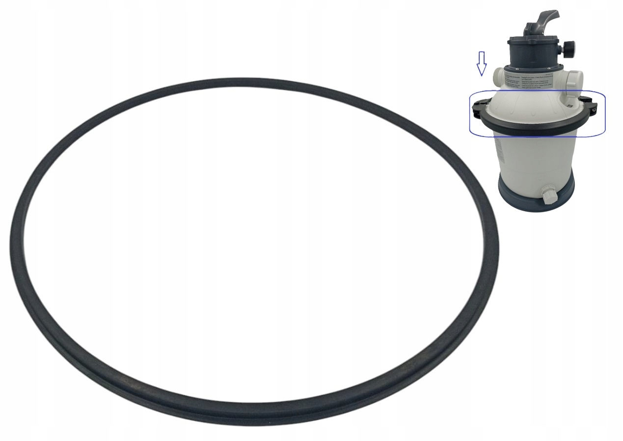 Nowa Uszczelka Gumowa do Pompy Piaskowej Intex 28644 Filtracja Basenowa