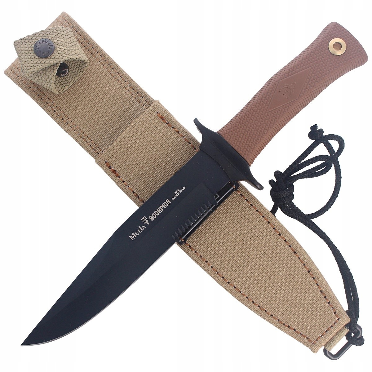 Lovecký Nůž Pevný Outdoorový Muela Scorpion 18NM pouzdro