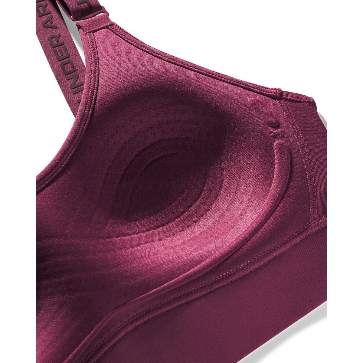 Under Armour Dámská podprsenka Under Armour Ua Infinity Mid 2.0 Bra-RED