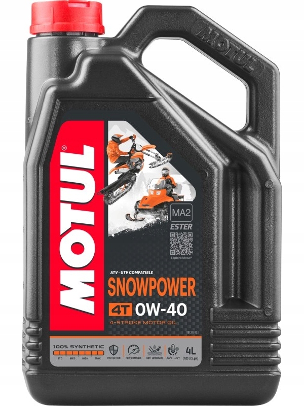 Olej Motul 0W40 4L 4T Snowpower