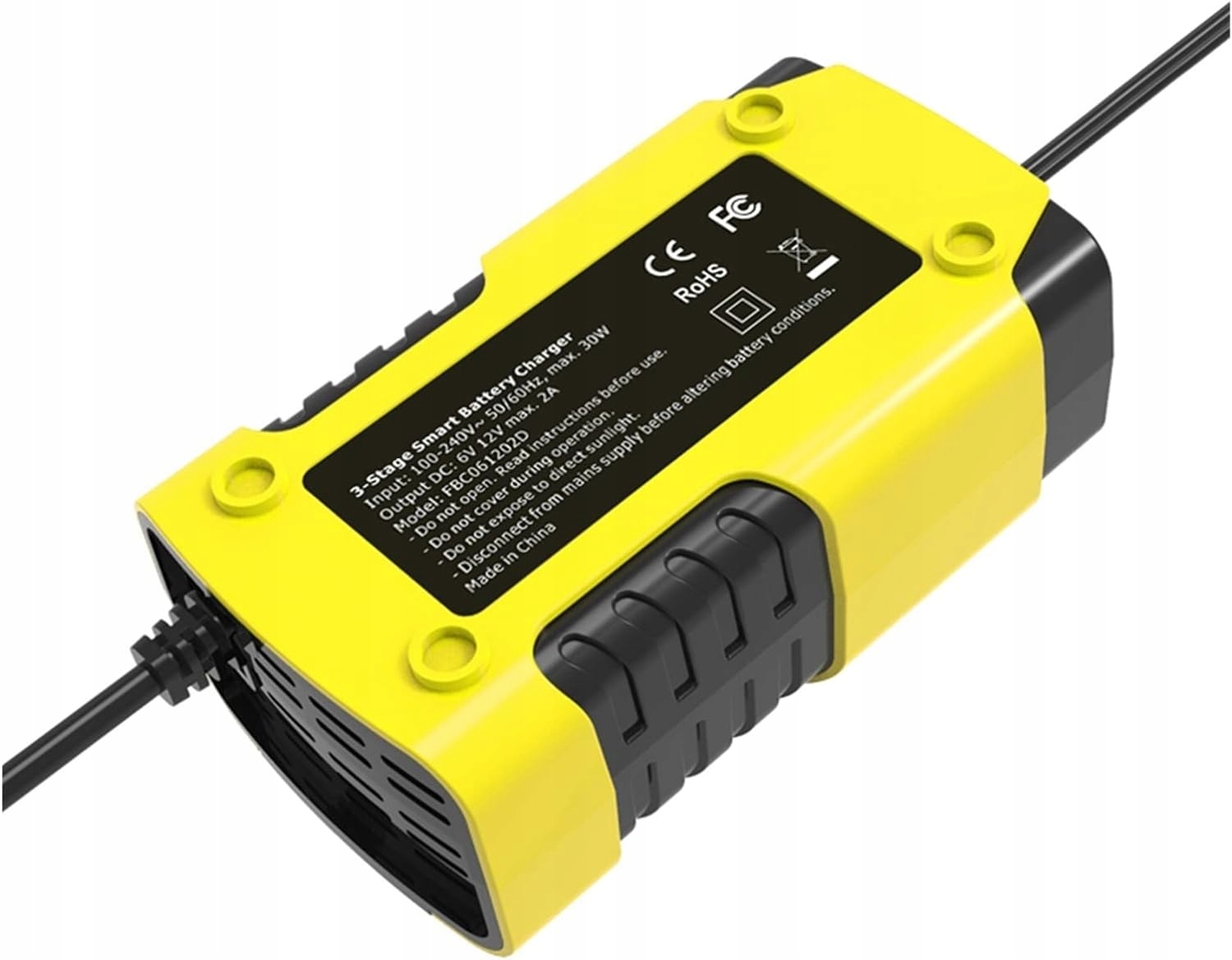 Prostownik Samochodowy do Akumulatorów 6V 12V 2A FUNKCJA NAPRAWY FOXSUR Numer katalogowy producenta Ładowarka mikroprocesorowa