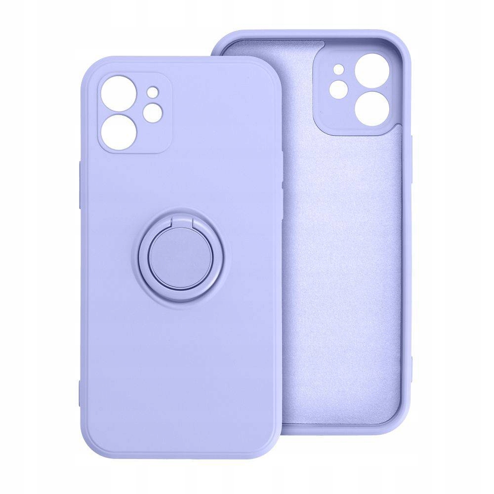 Etui Silicone Ring Do Iphone 17 Pro Max Fioletowy