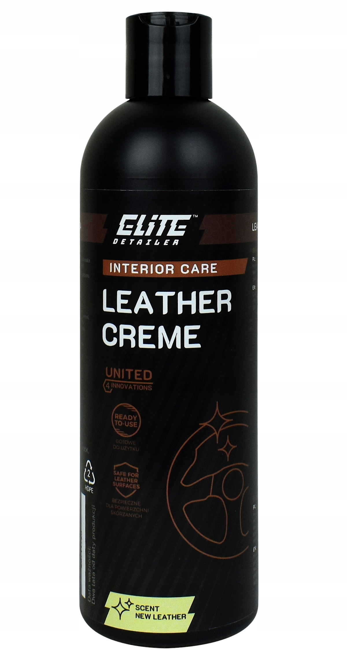 Elite Detailer Leather Creme 500ml Krem do Pielęgnacji Nawilżania Skóry