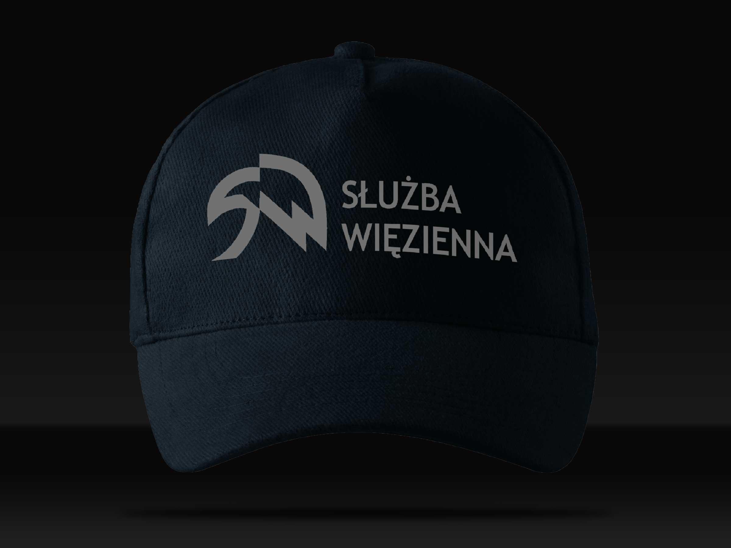 MUNDUROWA CZAPKA LETNIA SŁUŻBA WIĘZIENNA GRANATOWA Rozmiar uniwersalny