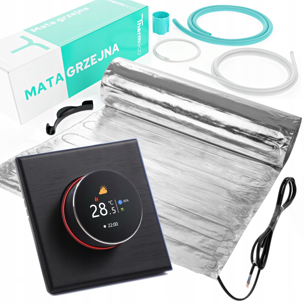 Mata grzejna pod panele Thermeco H20 zestaw 9m2