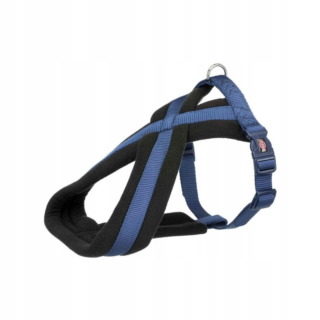 Postroj pro psa Trixie Confort New Premium Indigo L/XL