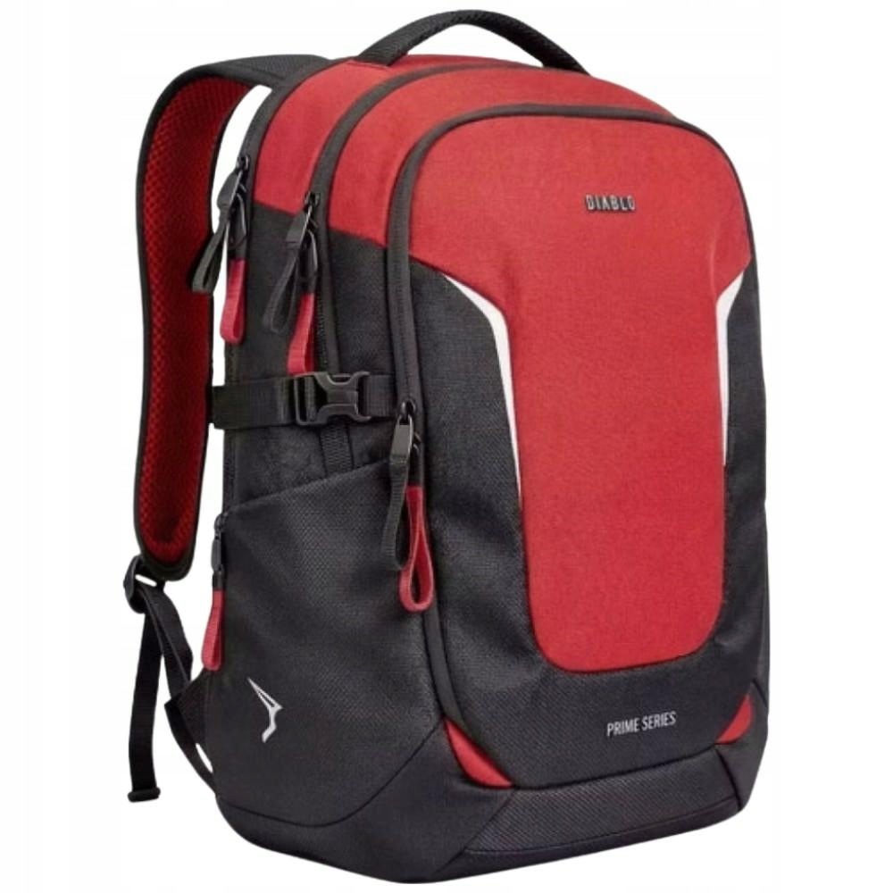 Batoh na notebook Diablo Chairs Prime černo červený