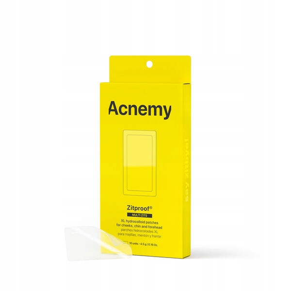 Acnemy Zitproof Hydrokoloidní náplasti XL 10 kusů