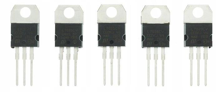

Stabilizator L7805CV 5V 1,5A TO-220 (5 szt)