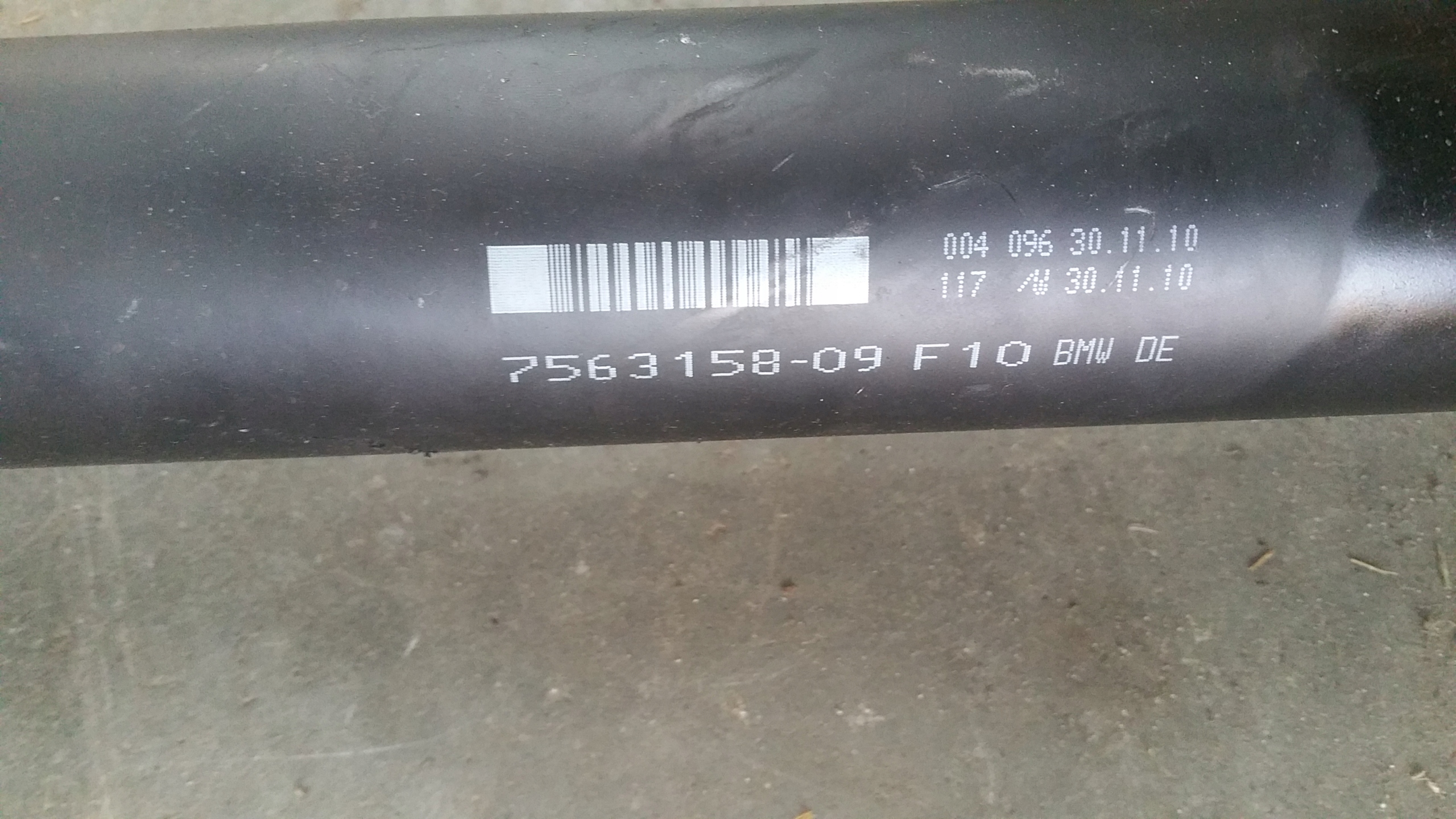 cardan 7563158 BMW F10