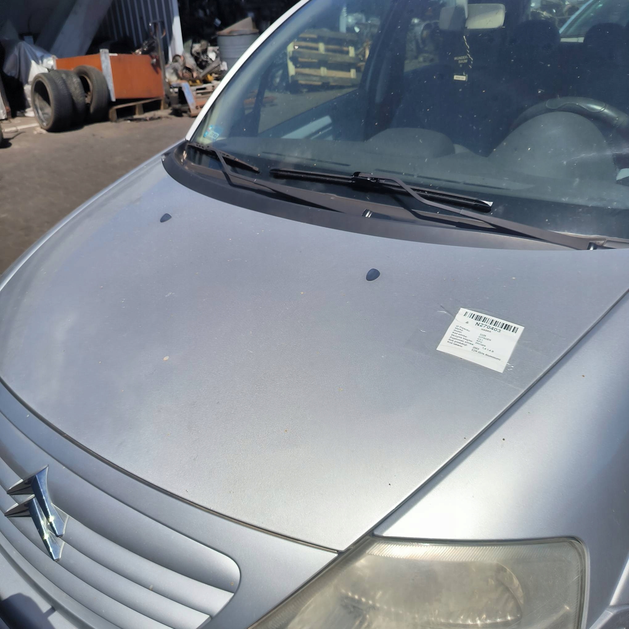 Capot EZR CITROEN C3 et