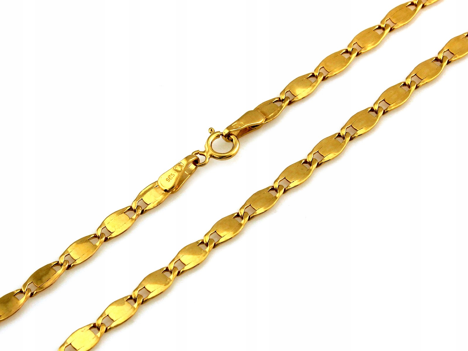 Ženský zlatý řetízek 585 pro maminku je efektní