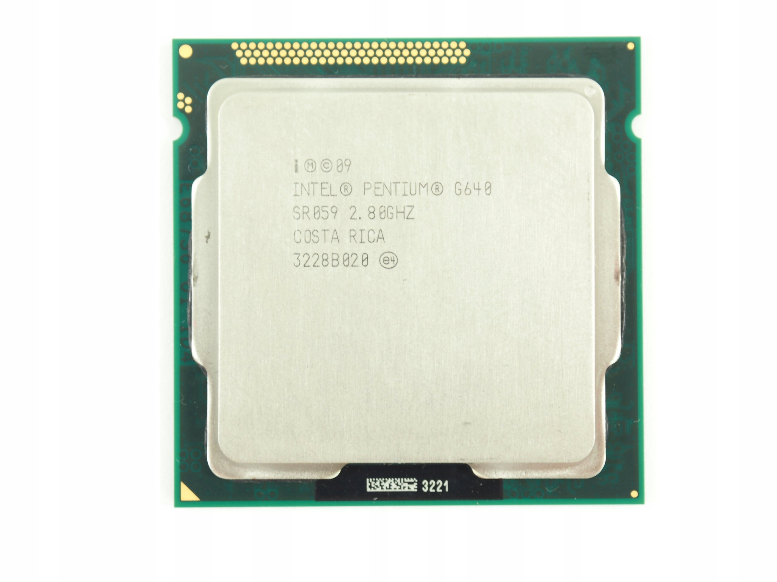 Procesor Intel Pentium G640 SR059 2x2,8 GHz Gniazdo socket 1155 785