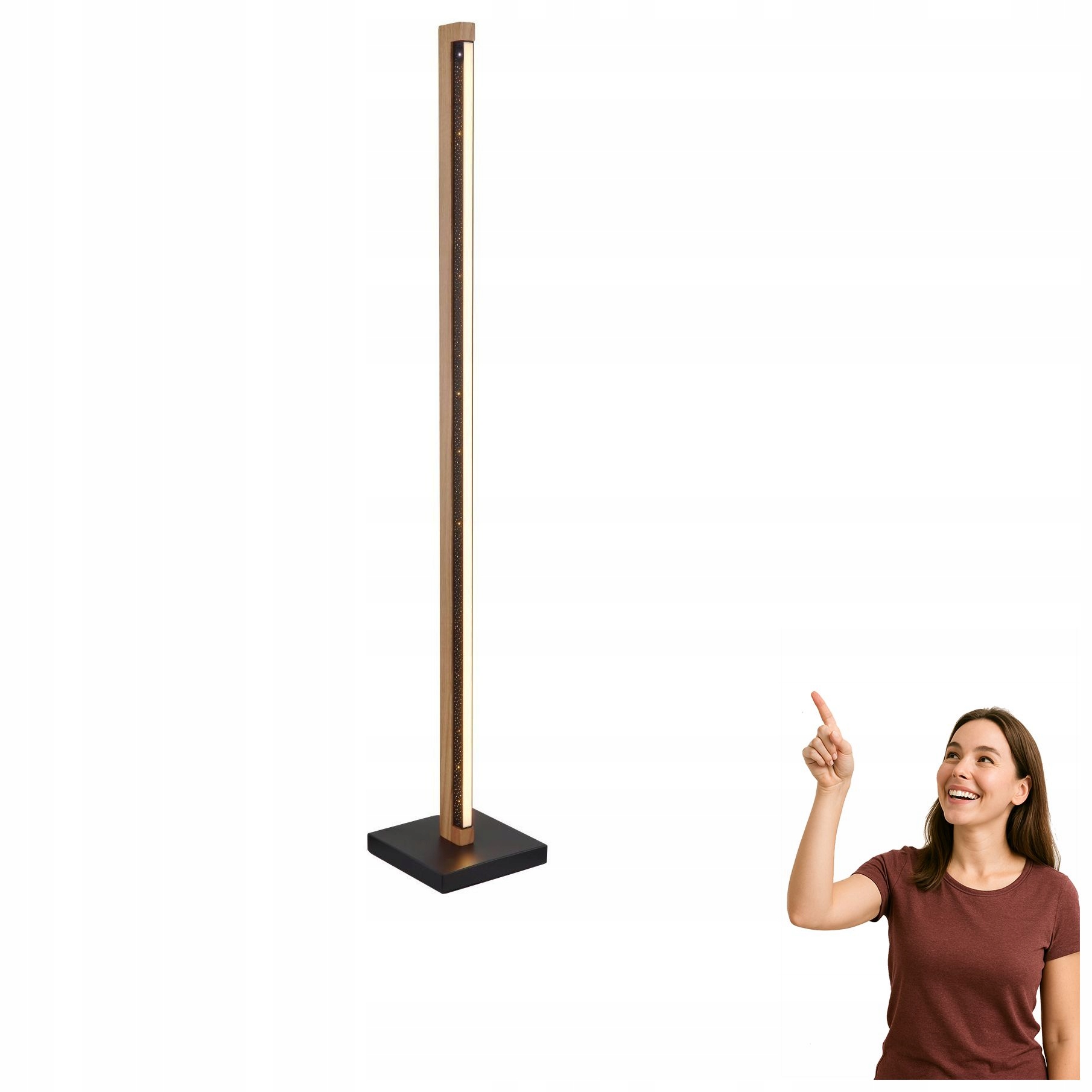 Podlahová Led lampa 23,5 W Starla 67849S Globo