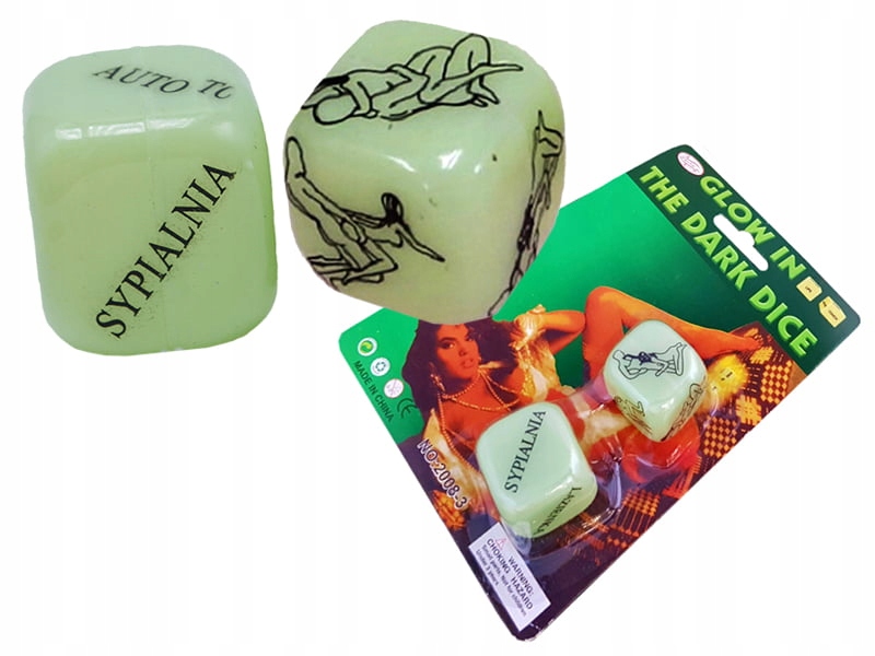 ŚWIECĄCE SEX KOSTKI GRA KAMASUTRA POLSKIE NAPISY Kod producenta 000039