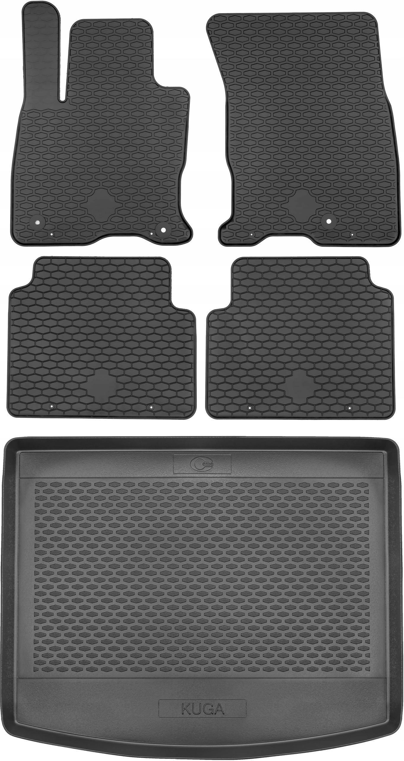 

Zestaw dywaników gumowych do Ford Kuga III 2020-