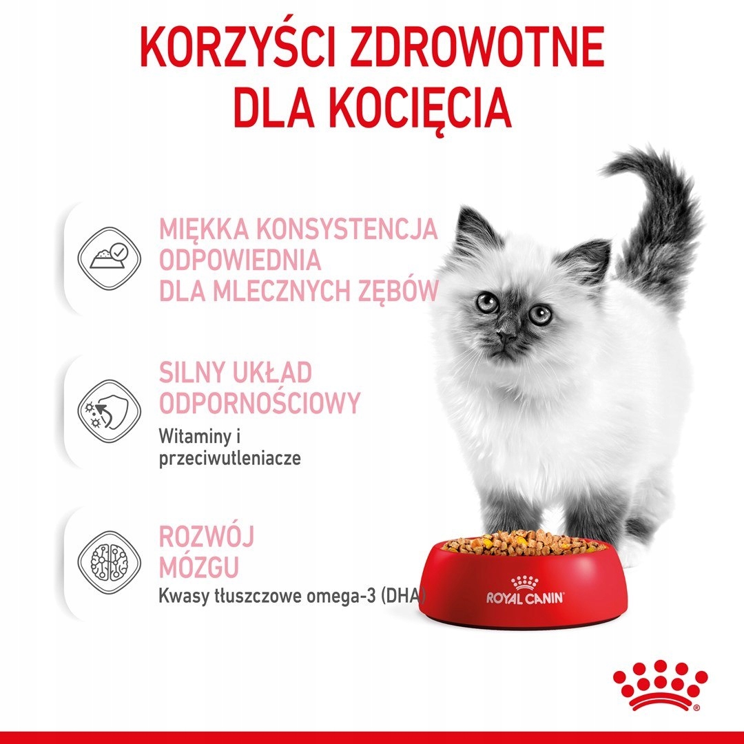 Levně Royal Canin Fhn Kitten Instinctive v želé vlhké krmivo pro koťata 12x8