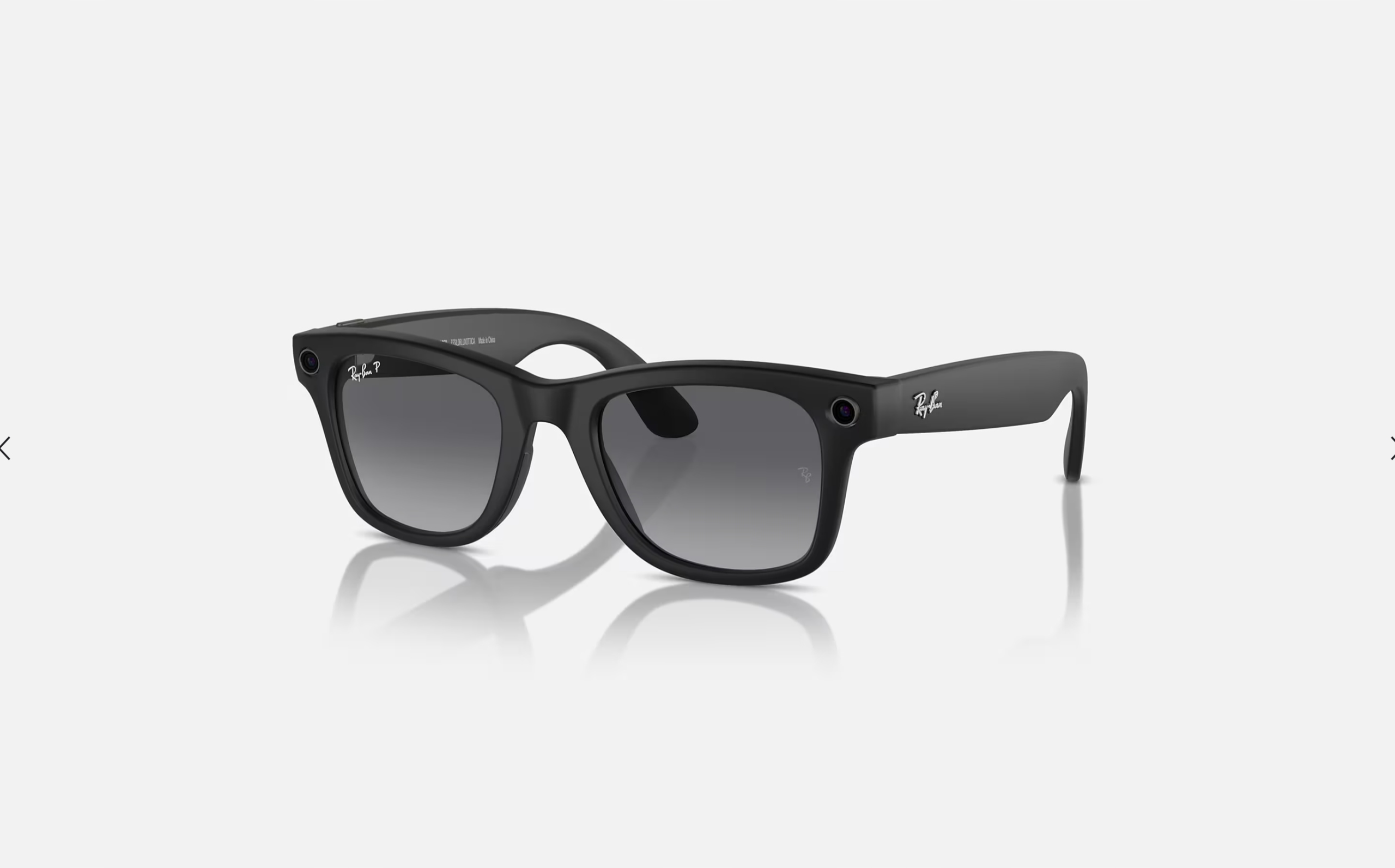 Meta Ray-Ban Wayfarer, Ai okuliare, Matte Black, Polarized Gradient…