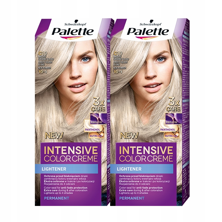 

Palette Farba do włosów C10 (10-1)PlatynowyBlond 2