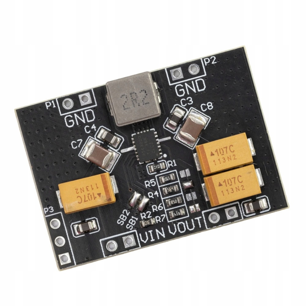 Przetwornica Step Down Up 3,3V 3A TPS63020 Super Dokładna