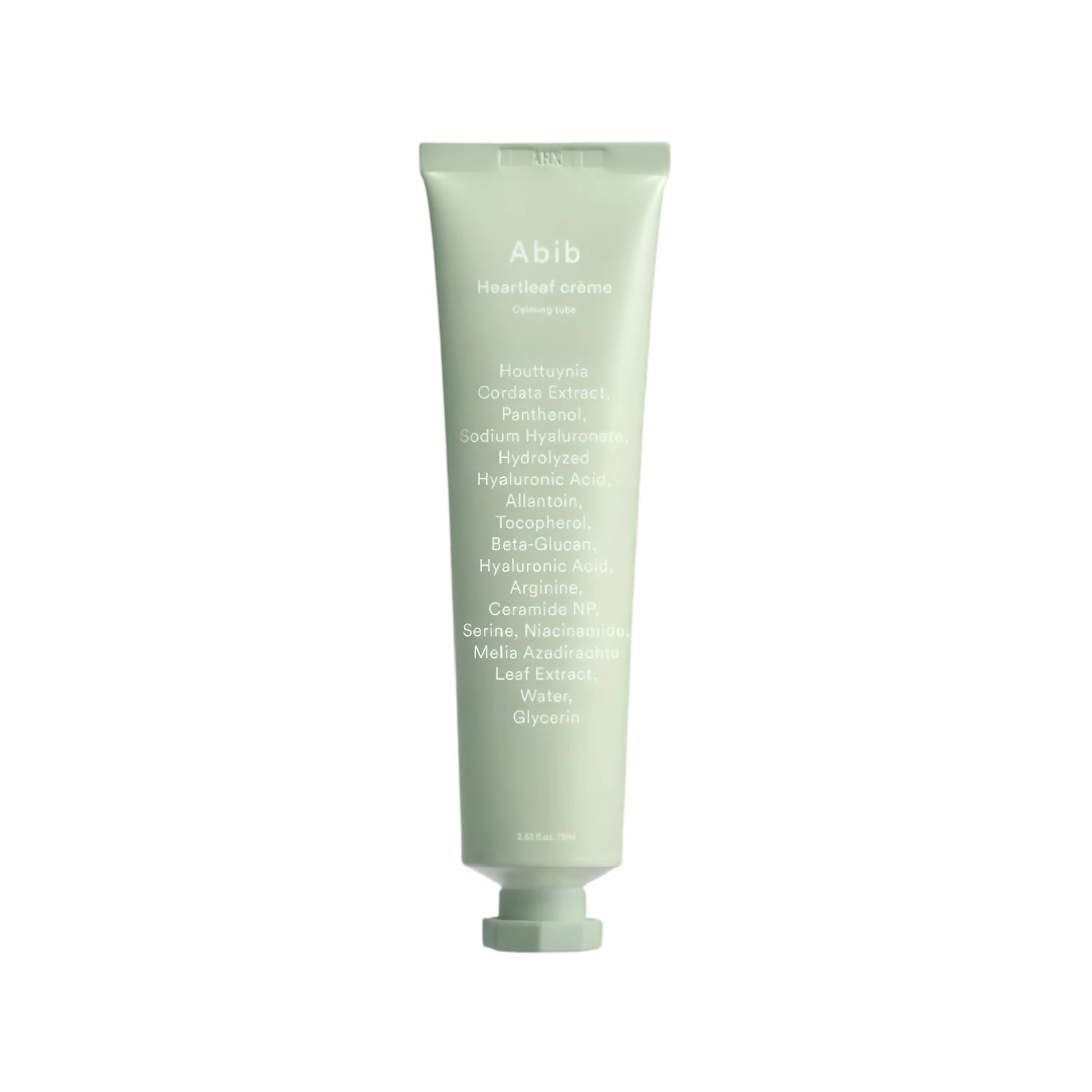 Abib Heartleaf Creme Calming Tube zklidňující krém s Toulení srdčitou