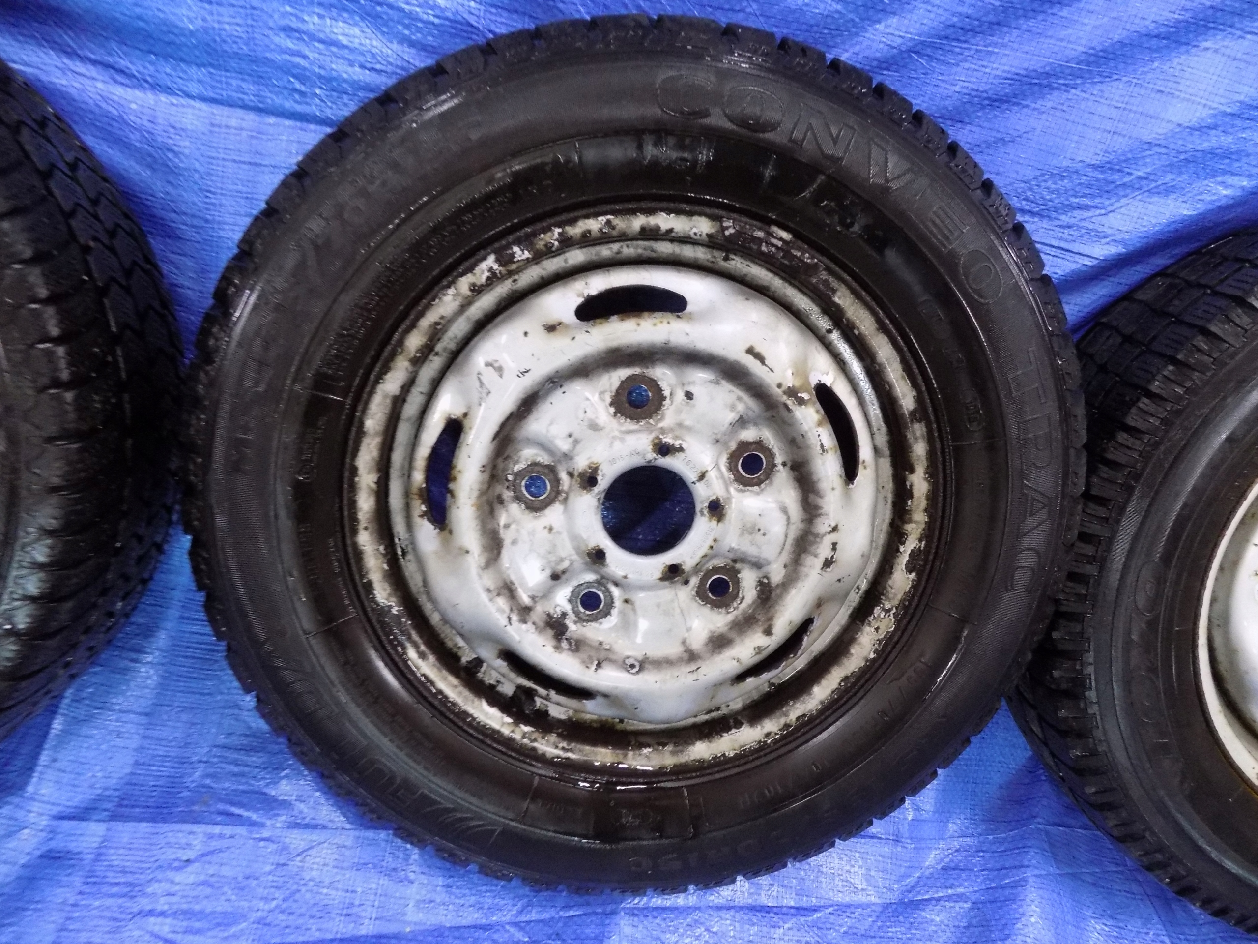 discs wheels tyres 195/70/R15 TRANSIT MK7 06-14