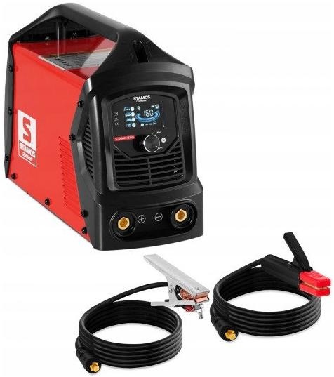 Spawarka inwertorowa MMA 160A 230V 8kW LCD STAMOS S-MMA-160D 10021220