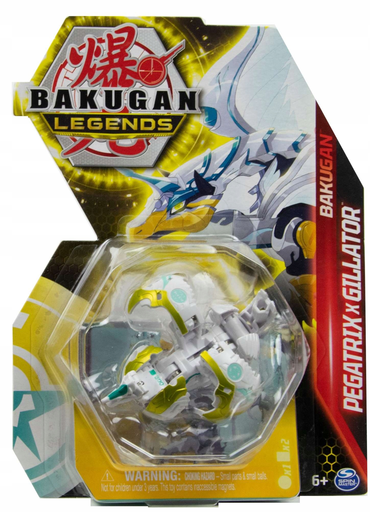 

Bakugan Legends Figurka Pegatrix X Gillator +karty