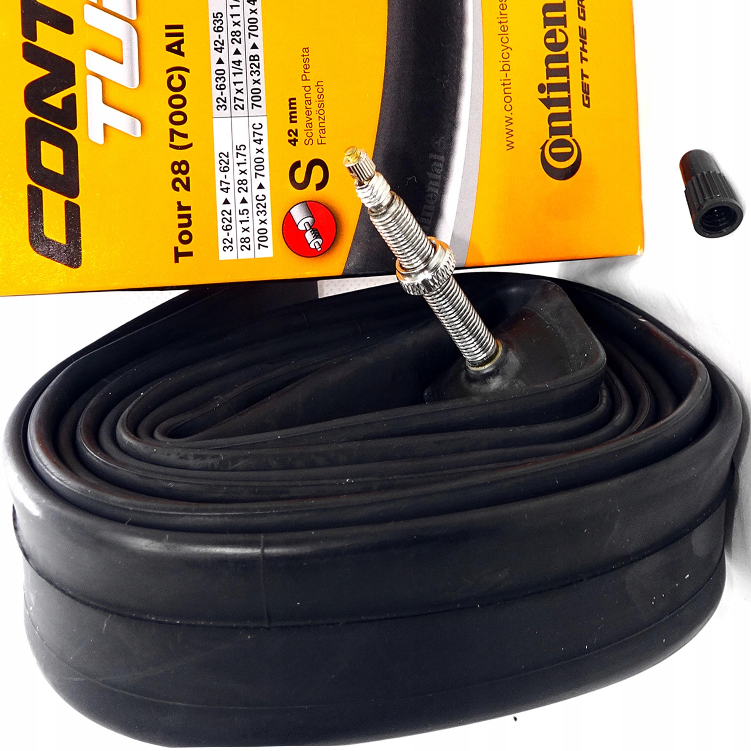 CONTINENTAL DĘTKA 28" TOUR 700 x 35C 38C 40C 42C FV 42mm PRESTA OEM