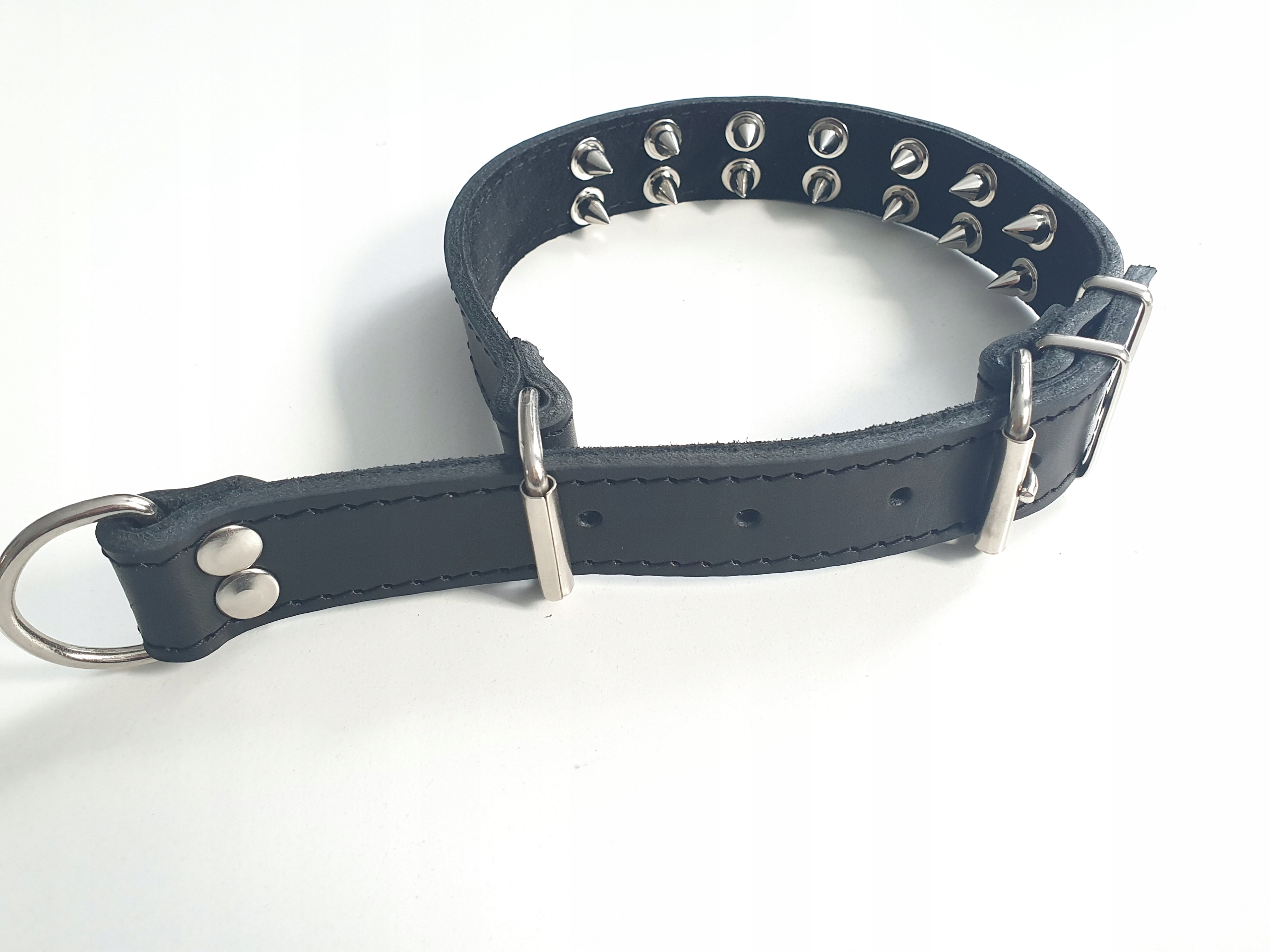 Obroża Kolczatka Półzacisk Na Wymiar Skóra!