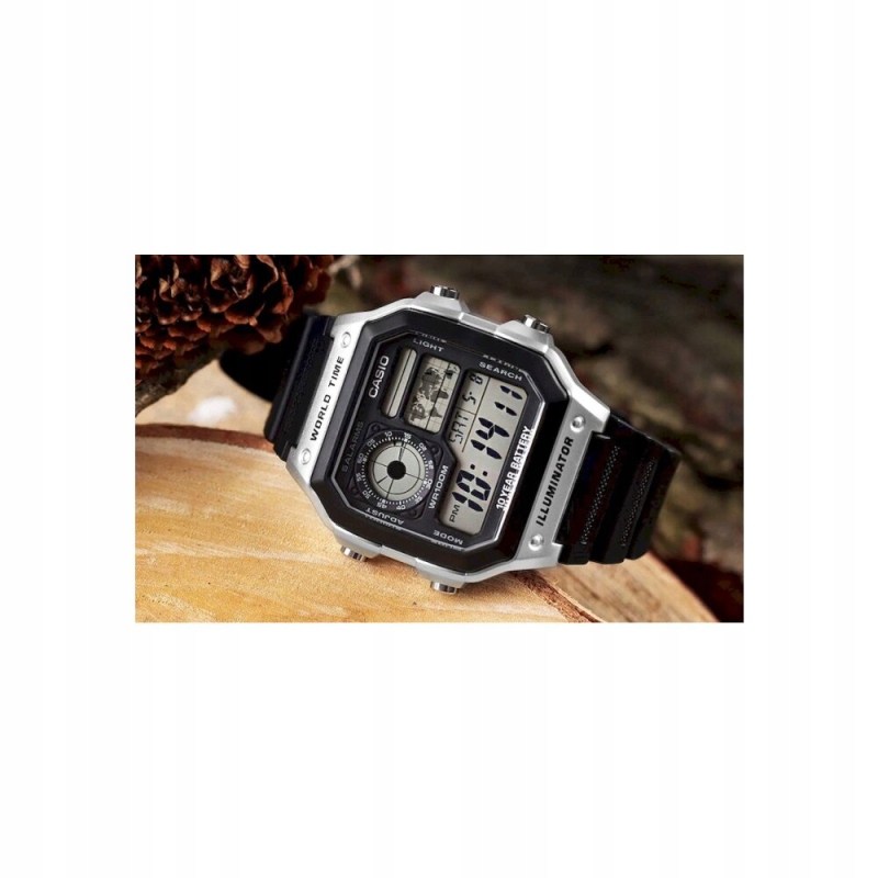 Zegarek CASIO AE-1200WH-1CVEF Rodzaj cyfrowe