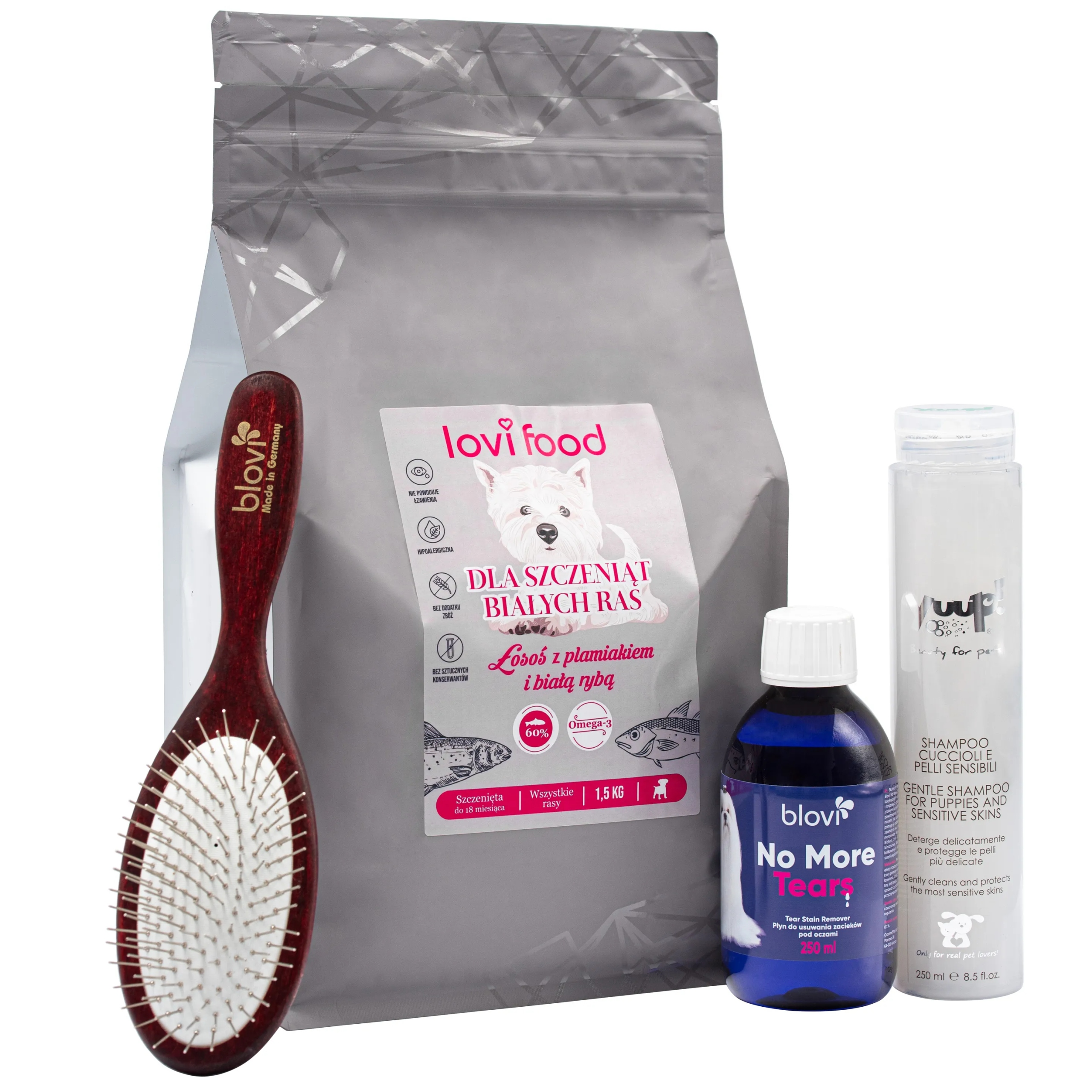 Zestaw startowy dla szczeniąt psów białych ras