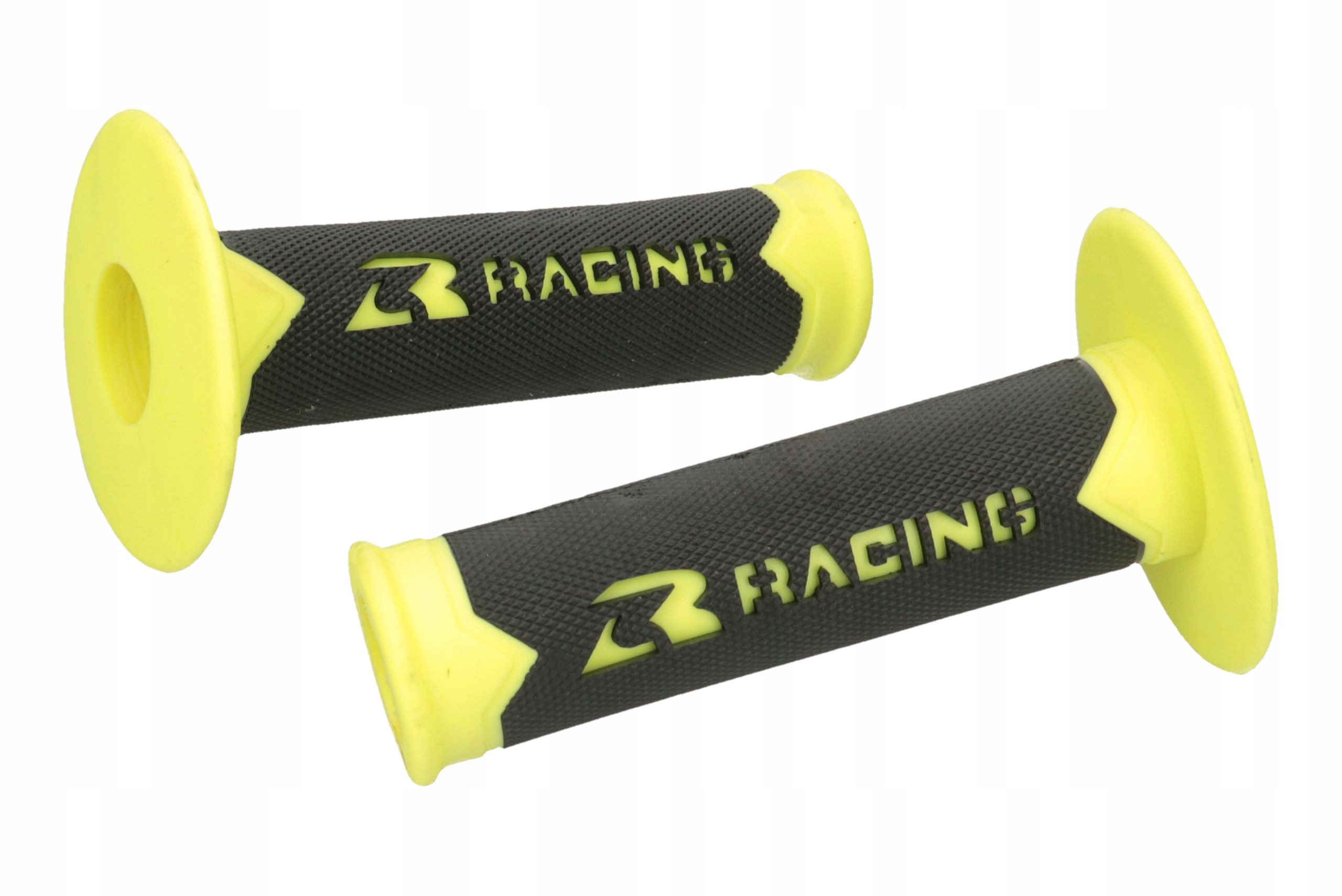 

Manetki Rączki Gripy Cross Enduro Offroad Żółte