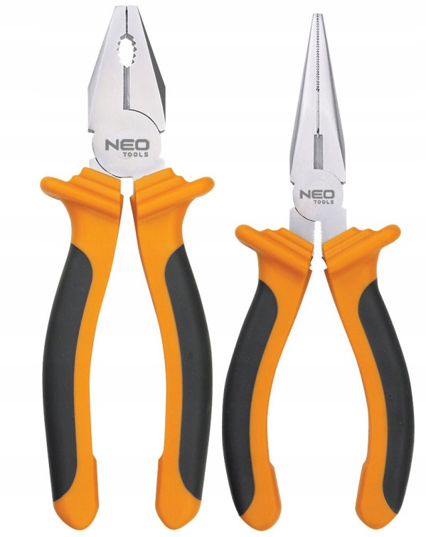 Neo Tools Sada Kleští Kleště 160 MM Kombinačky, Prodloužené A Jiné