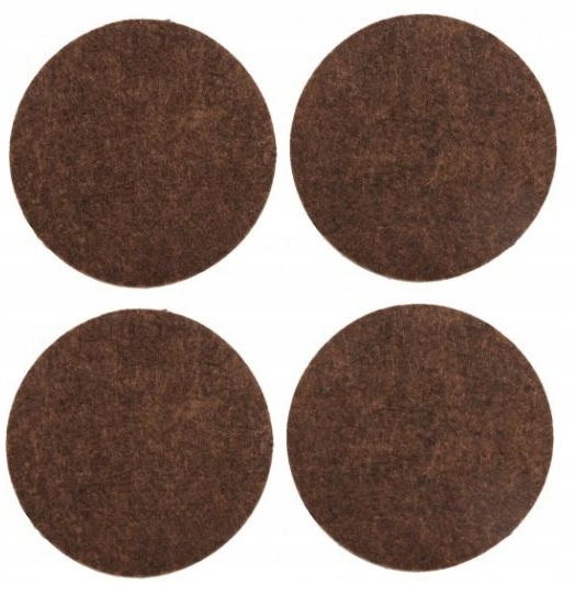 PODKŁAD POD MEBLE FILC ŚLIZGACZ FI 35 4 szt BRĄZ