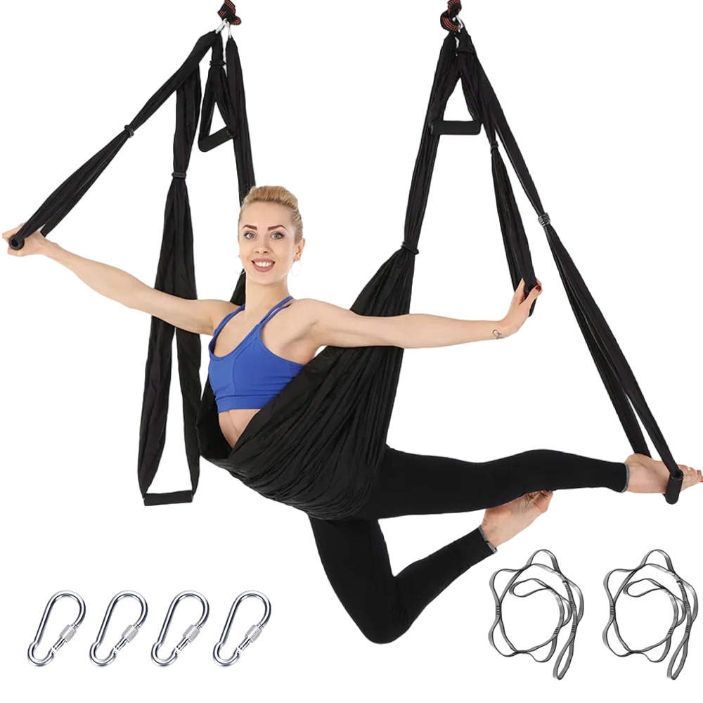 Houpací Síť Na Jógu Z Odolného Nylonového Taftu S Maximálním Zatížením 200 Kg