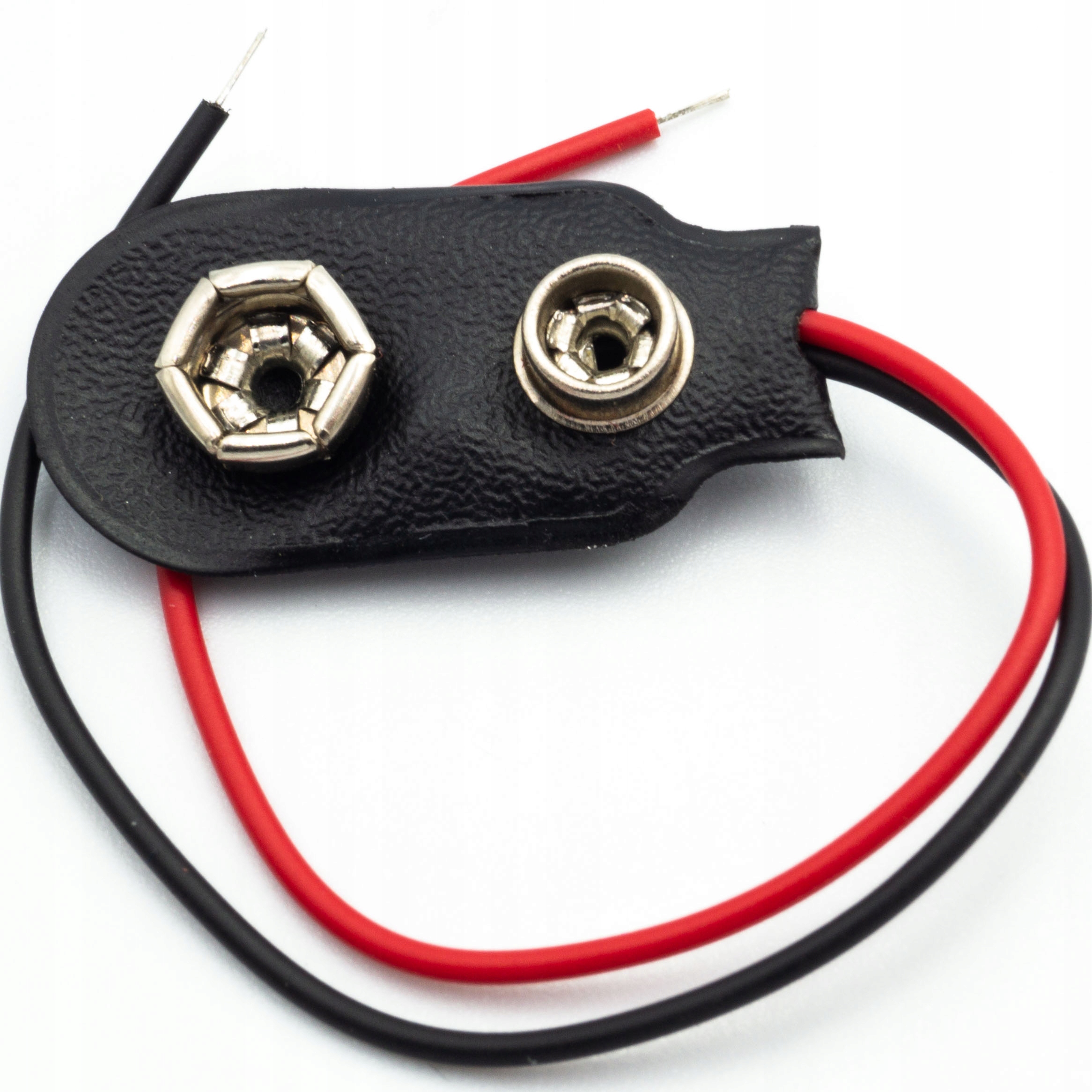 Złącze klips do baterii 9V 6F22 z przewodem 10 cm do koszyków 6LR61 zabawka